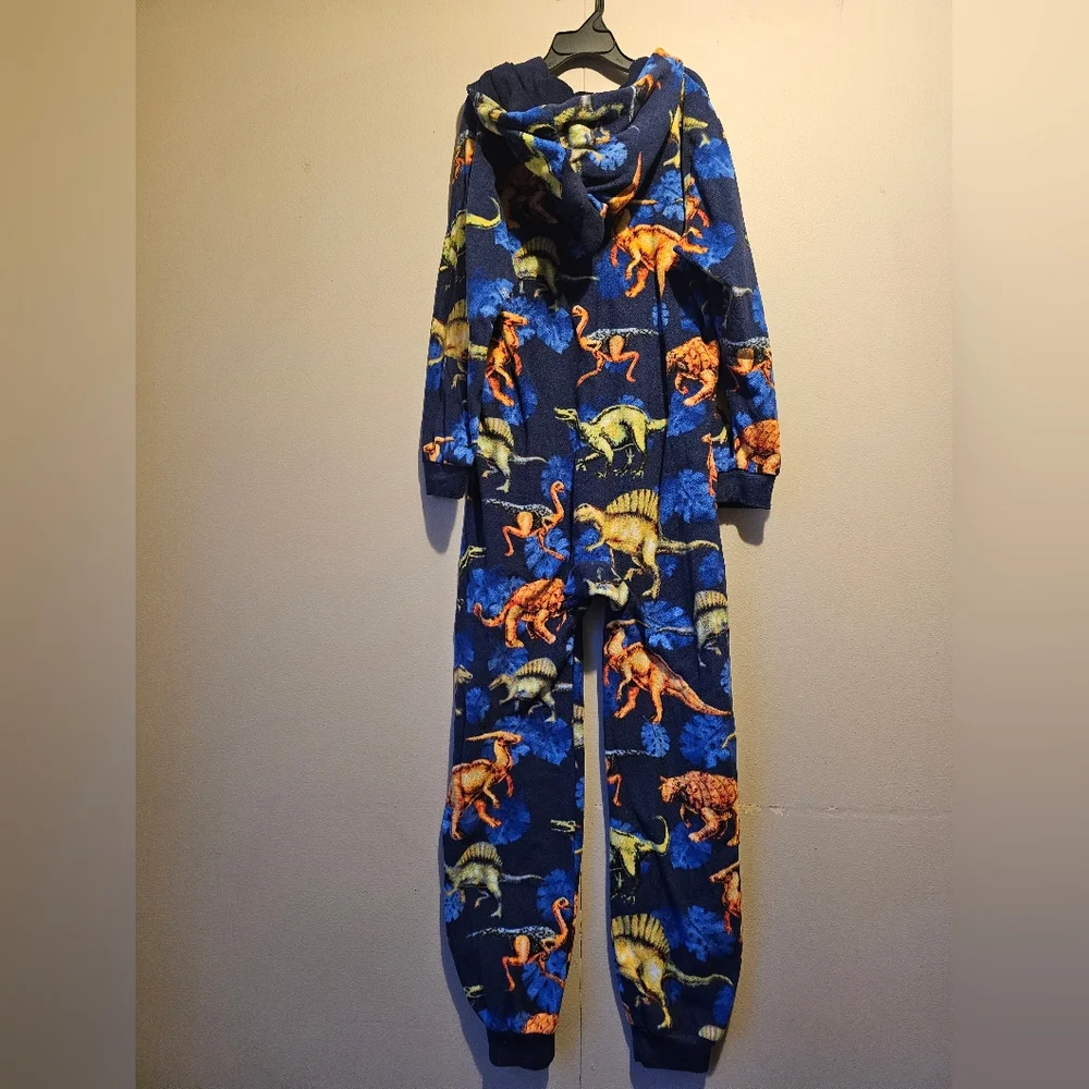 Place Kids Dinosaur Pajama Set - Blue and Orange